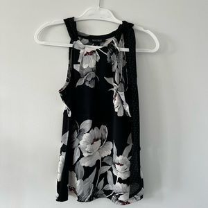 White House Black Market Flowy Floral Tank